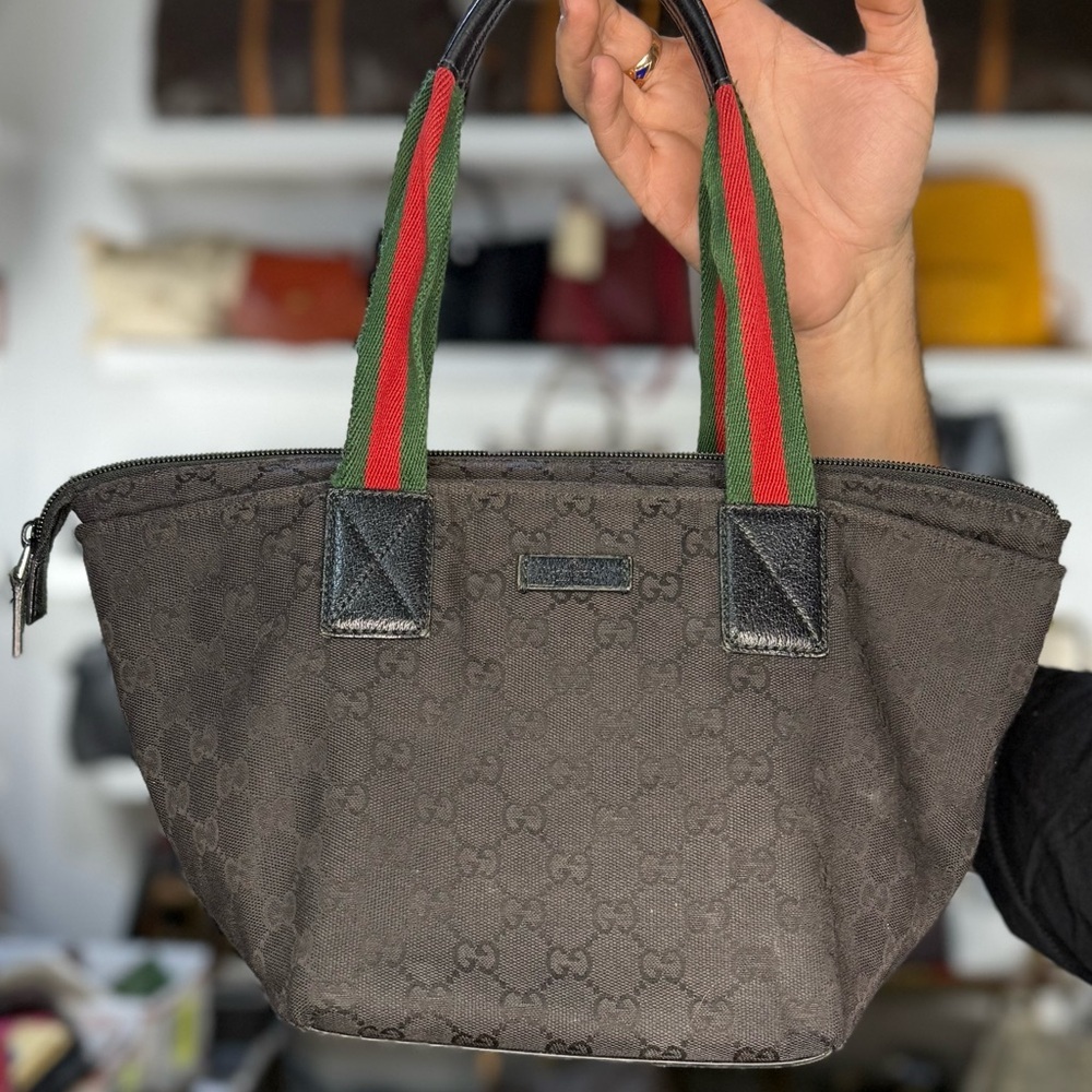GUCCI WEB TOTE